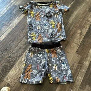 Little Sleepies Star Wars Gray Pajama Set